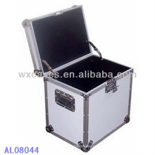 caja de aluminio fuerte y portátil con forro interior de EVA